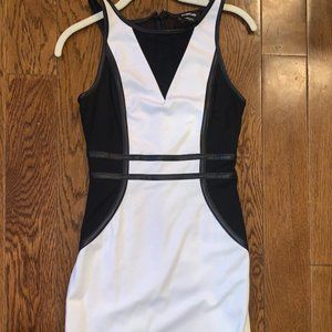 Bebe Sexy White Dress